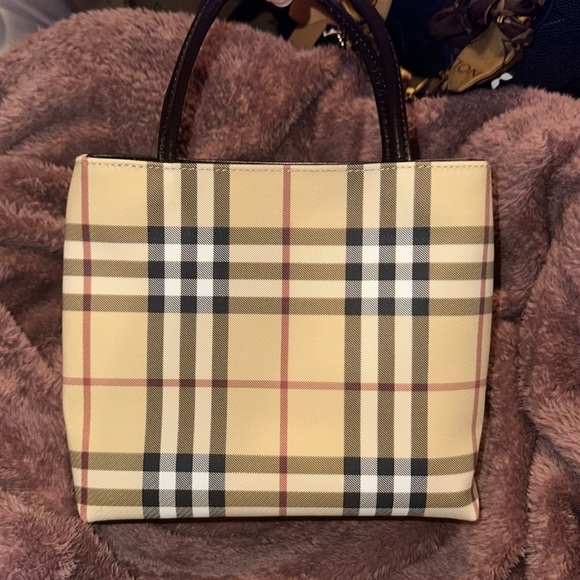 Vintage Burberry Mini Tote-bag - Picture 2 of 8
